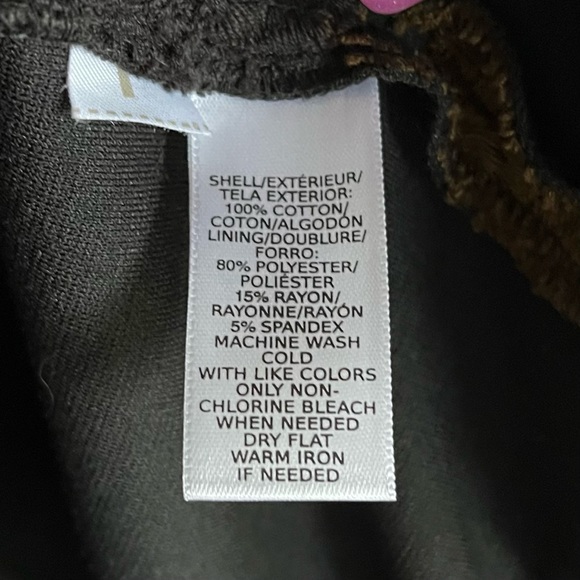 •LOFT• Crochet Lace Pencil Skirt In Black and Golden Brown - Size 12 - Picture 9 of 10